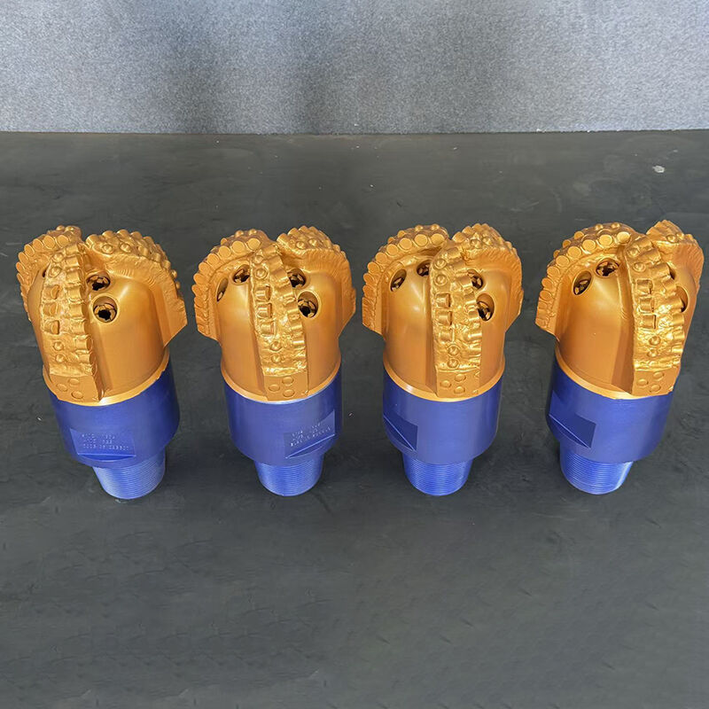 Narzędzia do wiercenia studni wodnych, cięcia kamienia i skał, 3 ostrza, wiertła 8 1/2 cala (215,9 mm), matryca korpusu wiertła diamentowego PDC