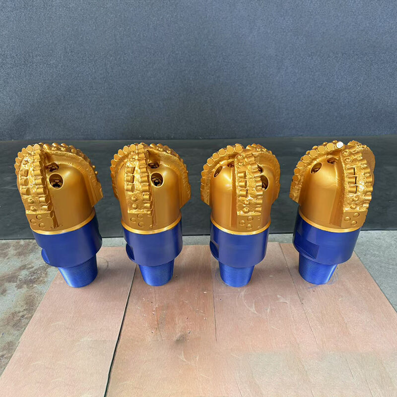 Narzędzia do wiercenia studni wodnych, cięcia kamienia i skał, 3 ostrza, wiertła 8 1/2 cala (215,9 mm), matryca korpusu wiertła diamentowego PDC